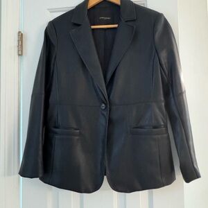 Banana Republic Vegan Leather Jacket, 6P